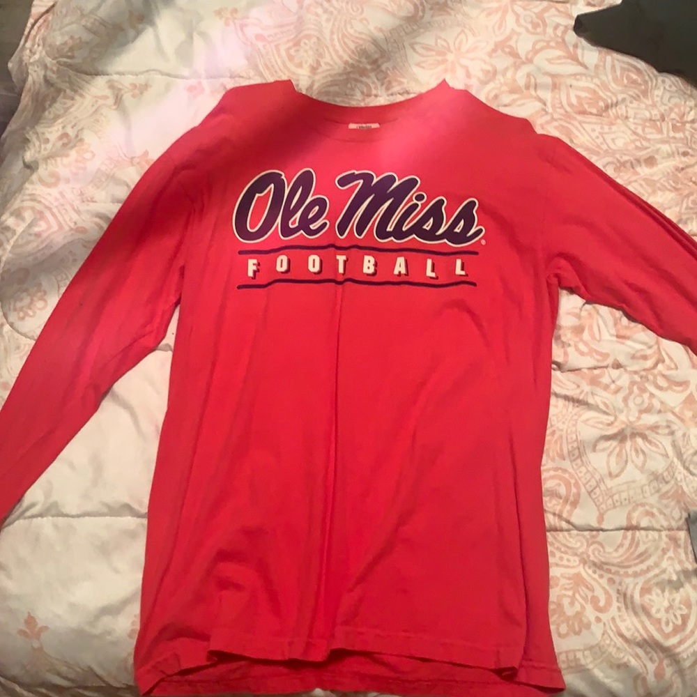 Ole Miss Football long sleeve shirt